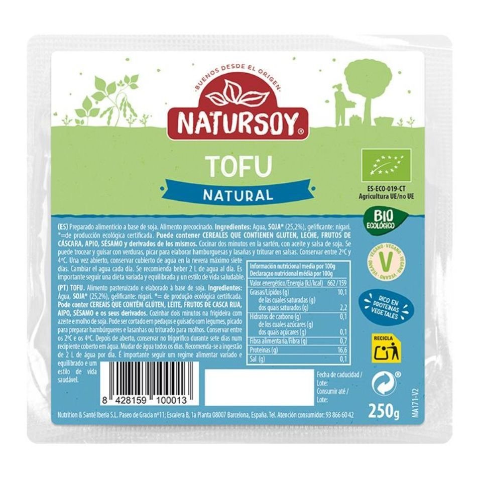 TOFU NATURAL 250gr