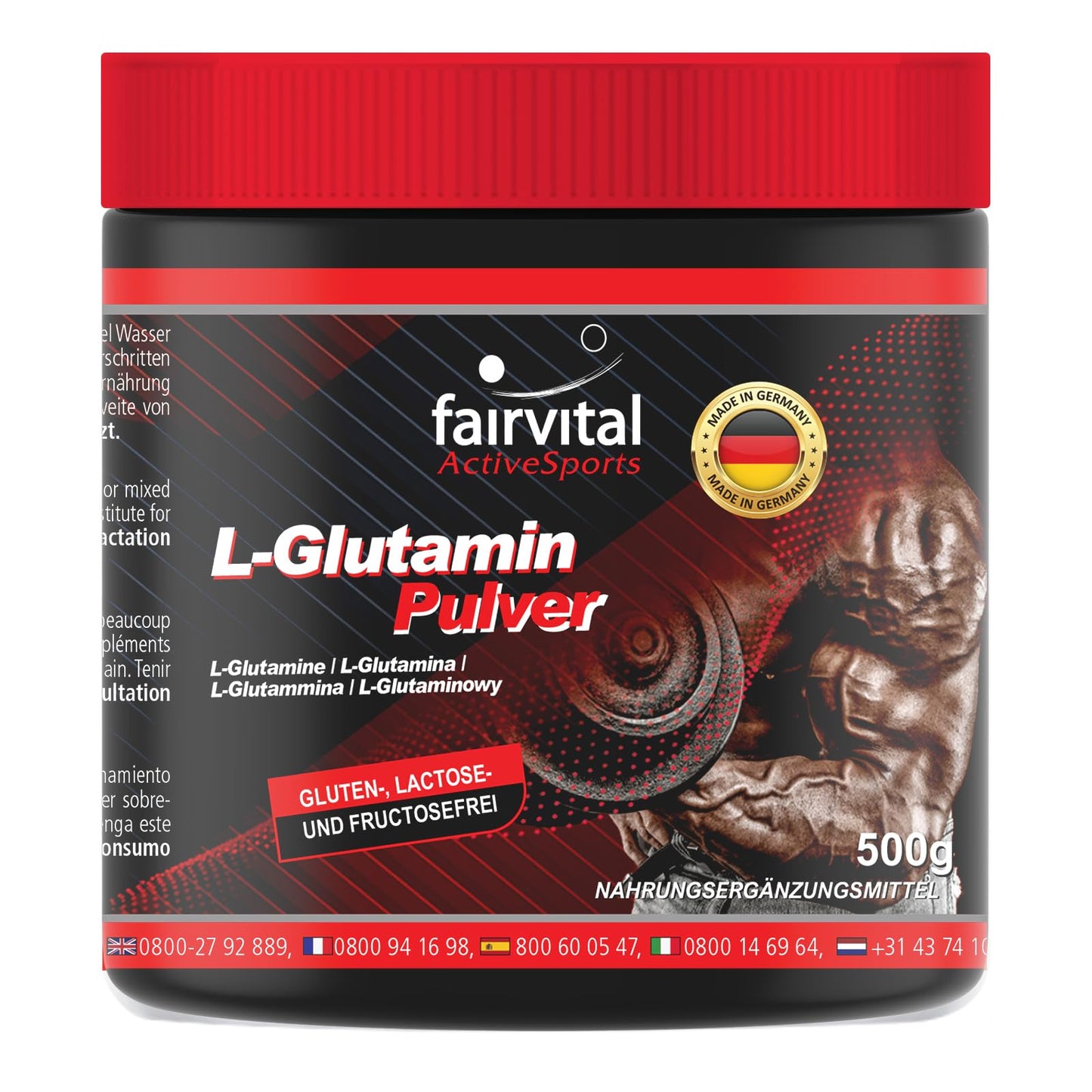 L-GLUTAMINA 500gr