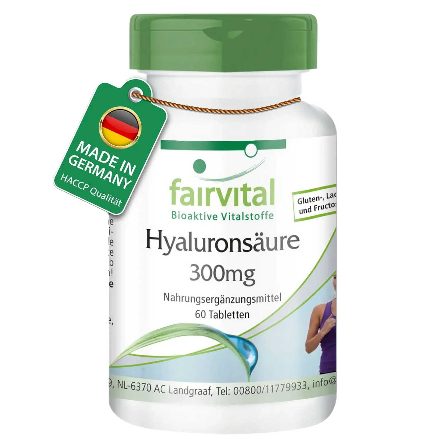 ACIDO HIALURONICO 300mg 60comprimidos