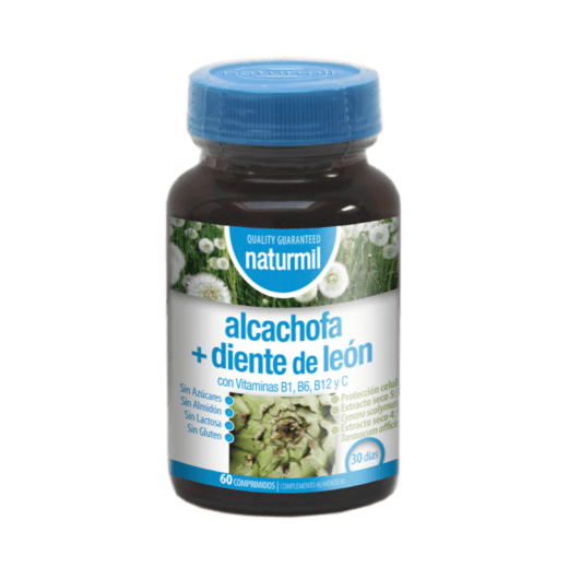 ALCACHOFA+DIENTE LEON 60cápsulas