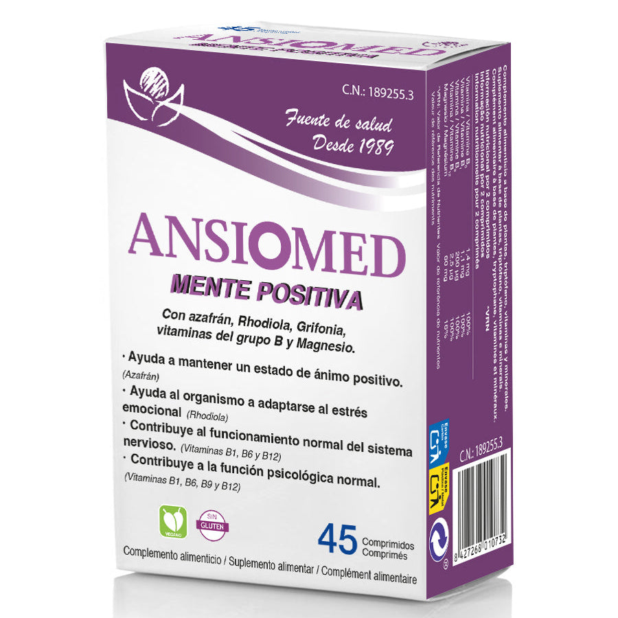 ANSIOMED MENTE POSITIVA 45comprimidos
