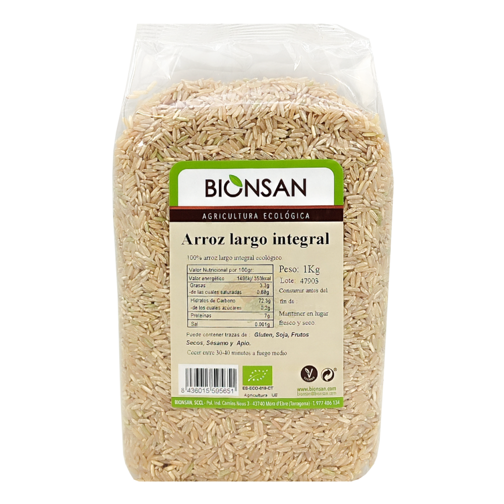 ARROZ INTEGRAL LARGO 1kg