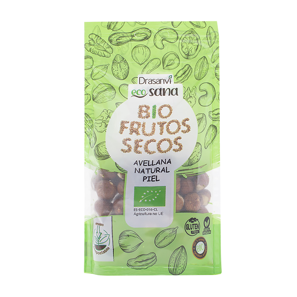 AVELLANA NATURAL PIEL BIO 100gr