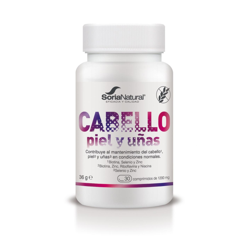 CABELLO PIEL Y UÑAS 30comprimidos