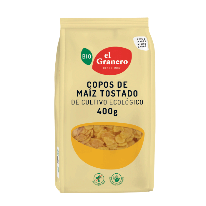 COPOS DE MAIZ TOSTADOS BIO 400gr