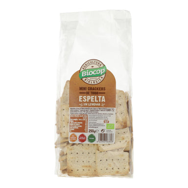 CRACKERS MINI DE ESPELTA BIOCOP 250gr
