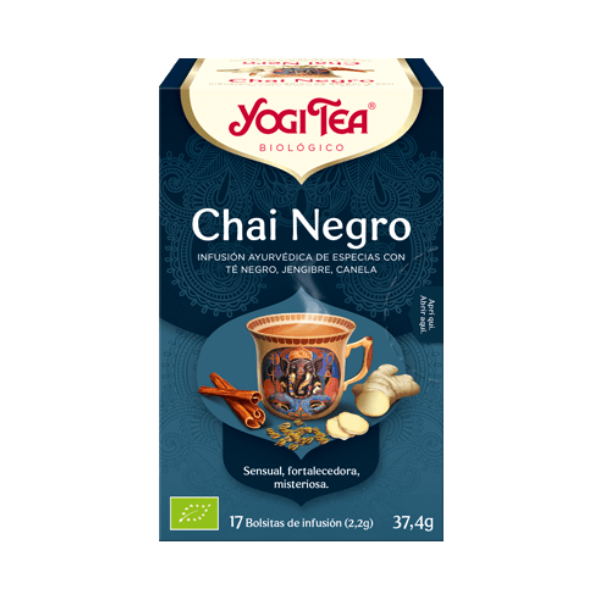 YOGI TEA CHAI NEGRO