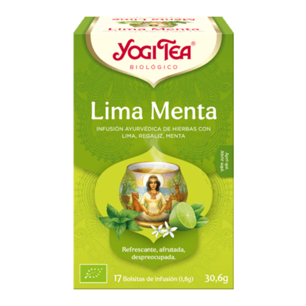 YOGI TEA MENTA LIMA