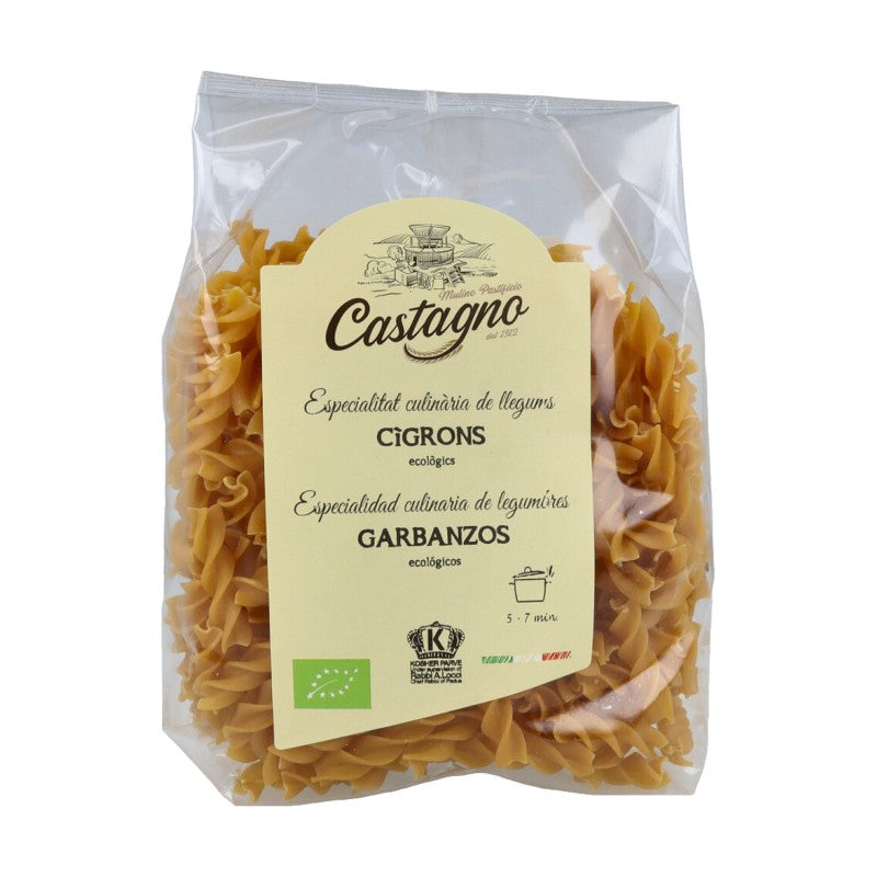 ESPIRALES 100% GARBANZOS ECO 125gr