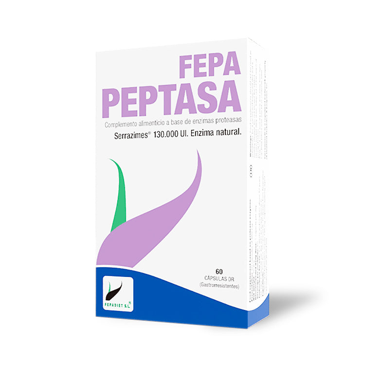 FEPA-PEPTASA 130.000UI 60cápsulas