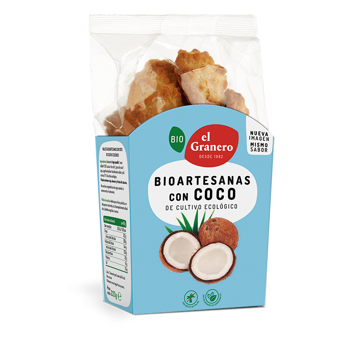 GALLETAS BIOARTESANAS COCO 220gr