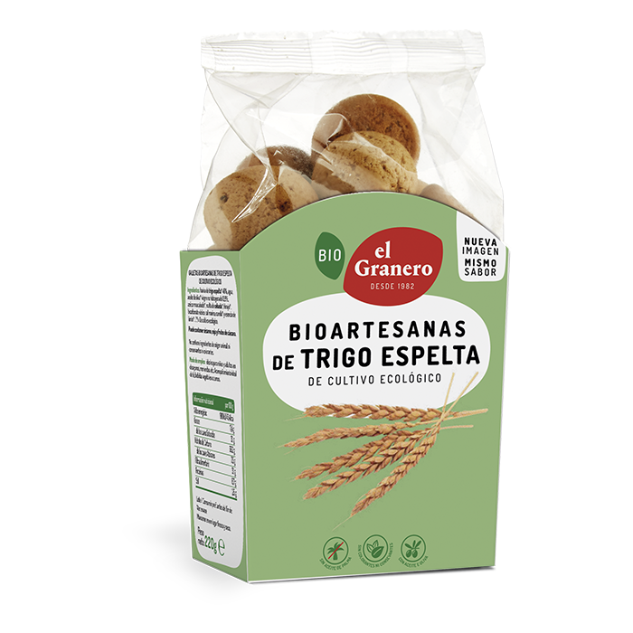 GALLETAS BIOARTESANAS ESPELTA 220gr