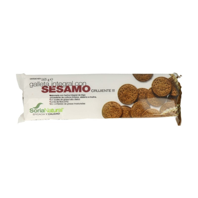 GALLETAS INTEGRALES SESAMO 165gr