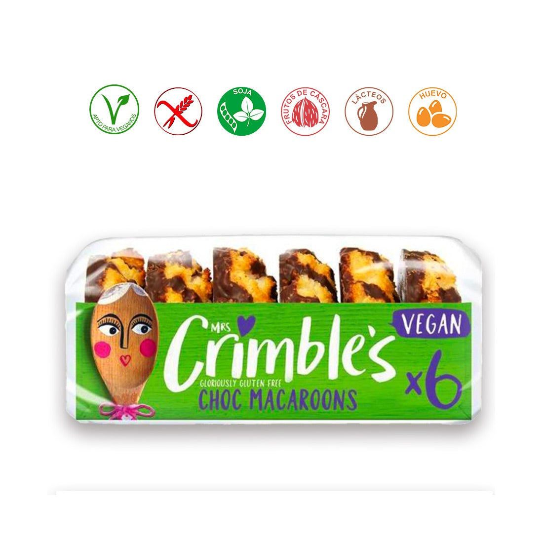 GALLETAS VEGANAS CHOCOLATE S/GLUTEN 195gr