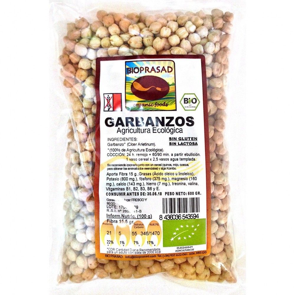 GARBANZOS BIO 500gr