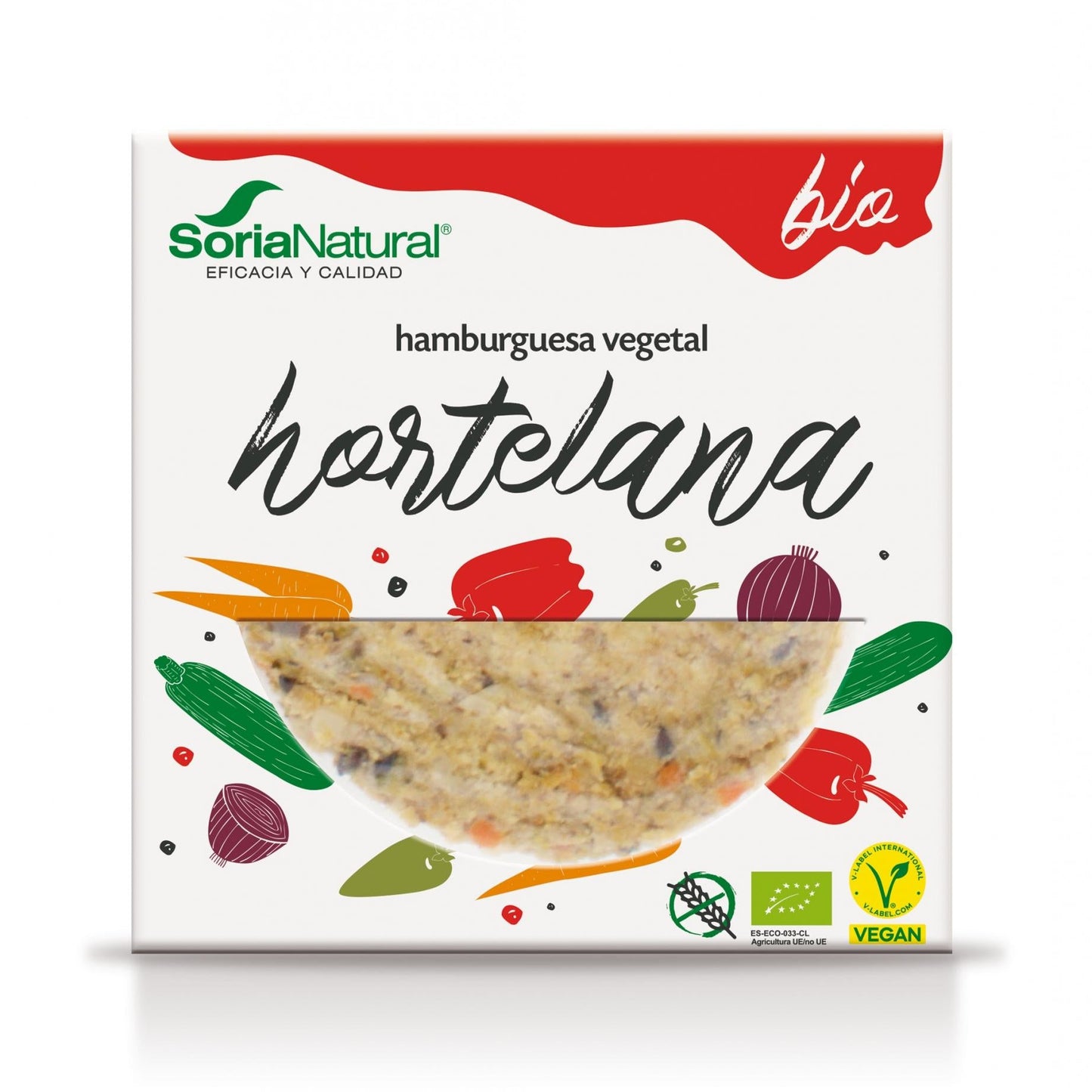 HAMBURGUESA HORTELANA 200gr