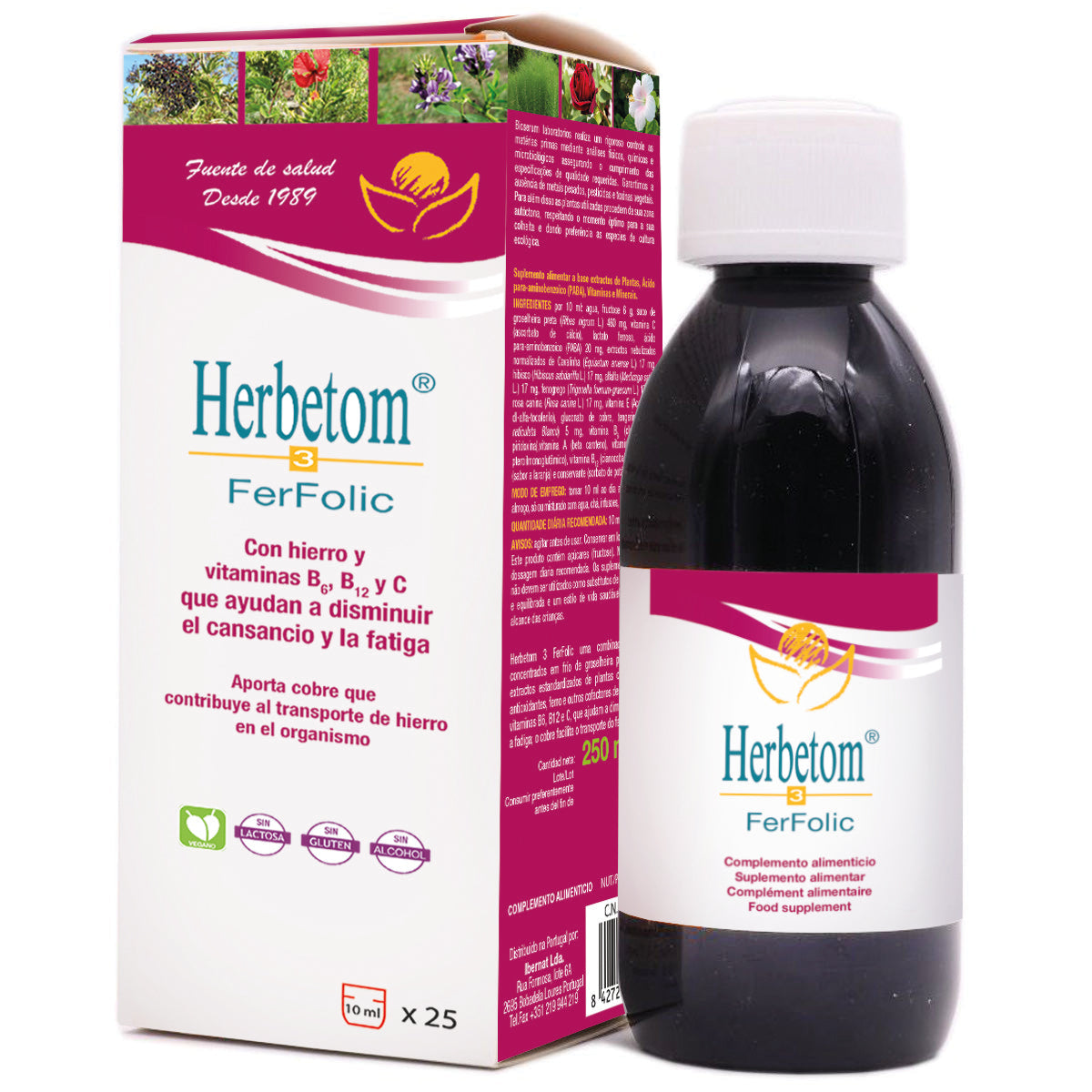 HERBETOM 3 FERFOLIC 250ml
