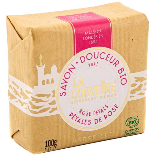 JABON PETALOS DE ROSA LA CORVETE