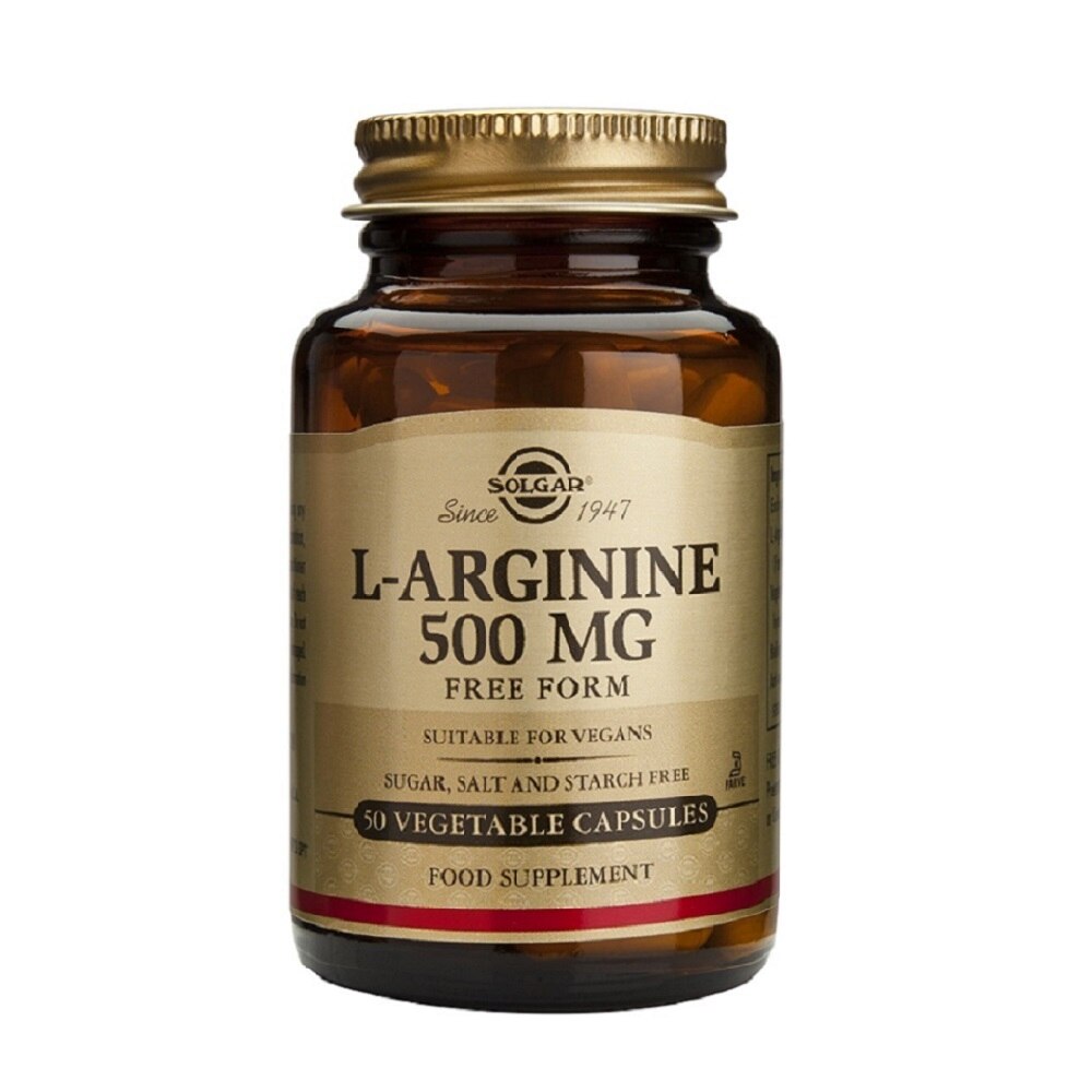 L-ARGININA 500mg 50cápsulas