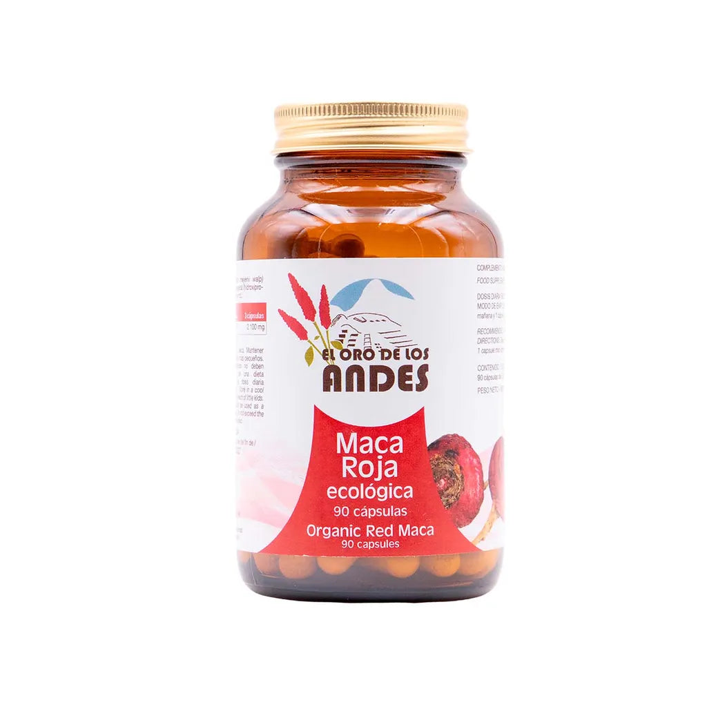 MACA ROJA ORO DE LOS ANDES 700mg 90cápsulas
