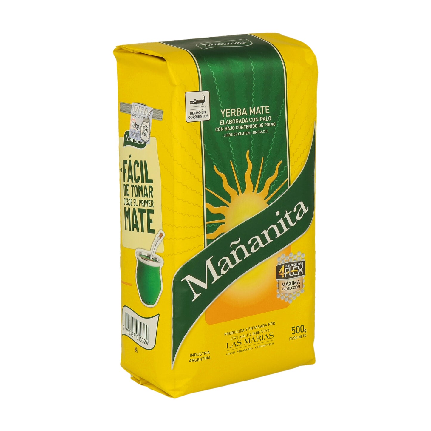 YERBA MATE LAS MAÑANITAS 500gr