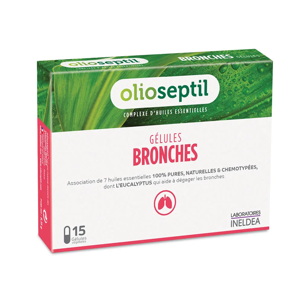 OLIOSEPTIL BRONQUIOS 15cápsulas