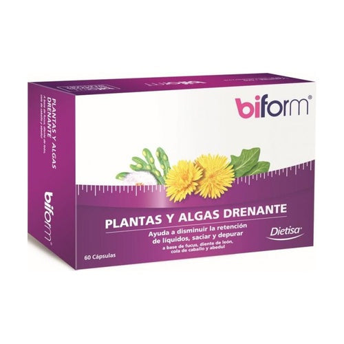 PLANTAS Y ALGAS DRENANTE 60cápsulas