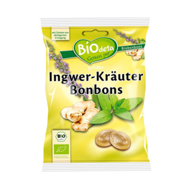 CARAMELOS RELLENOS JENGIBRE Y HIERBAS BIOCOP 75gr
