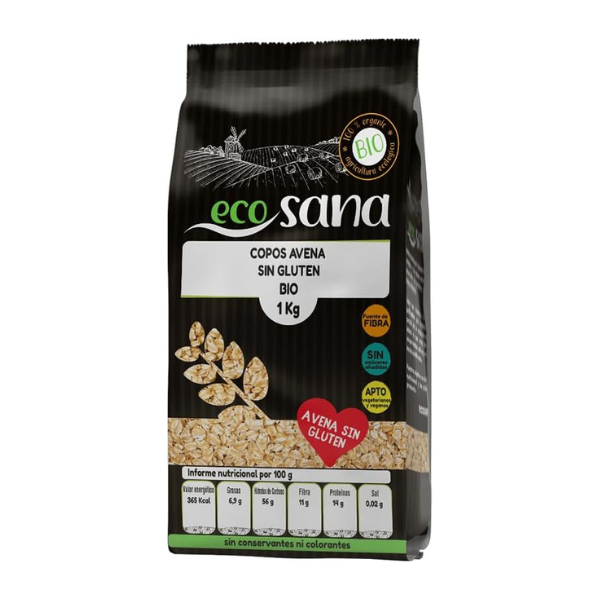 COPOS AVENA GRUESOS INTGRALES S/GLUTEN 1kg