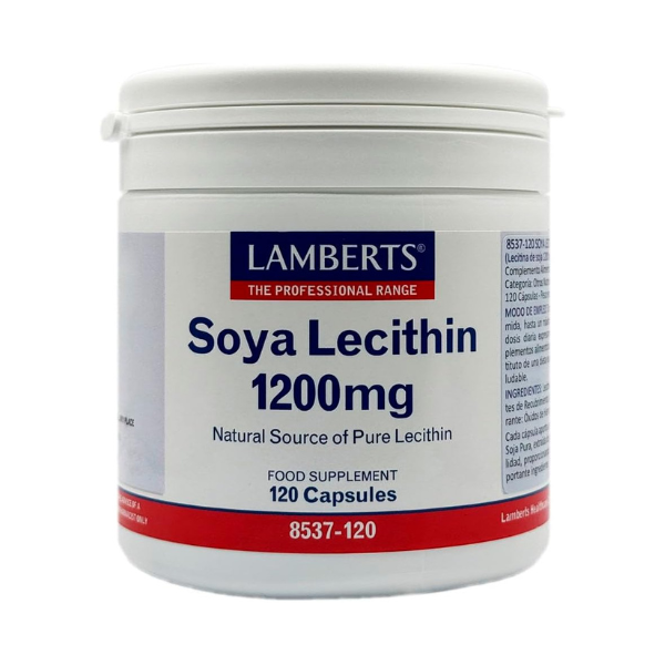 LECITINA DE SOJA 1200mg 120cápsulas