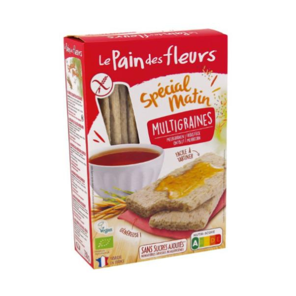 PAN CRUJIENTE MATIN MULTICEREAL 230gr