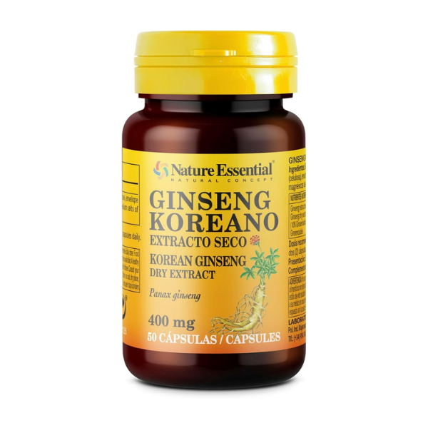 GINSENG KOREANO 400mg 50cápsulas