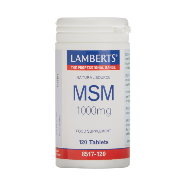 MSM 1000mg 120tabletas