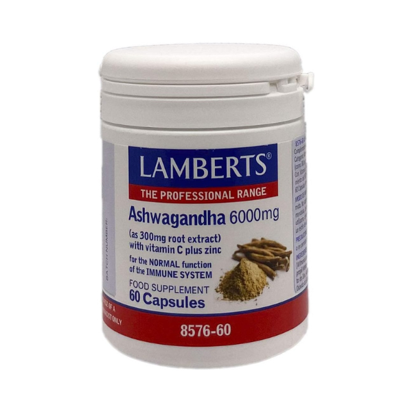 ASHWAGANDHA 6000mg 60cápsulas
