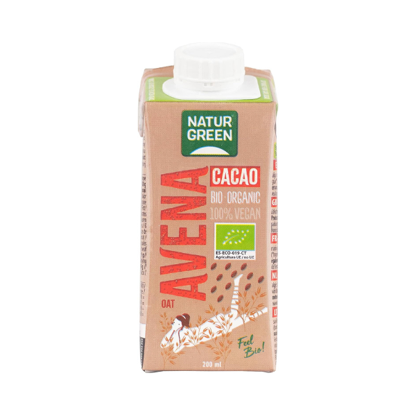 BEBIDA AVENA CHOCOLATE CALCIO BIO 200ml