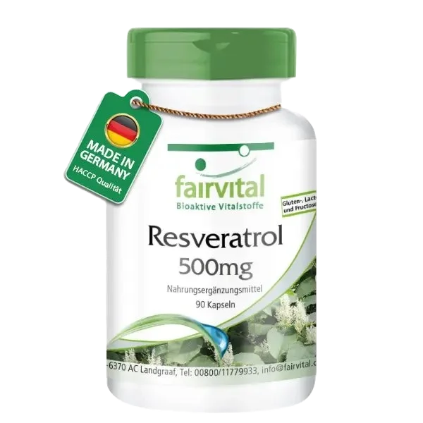 RESVERATROL 500mg 90cápsulas