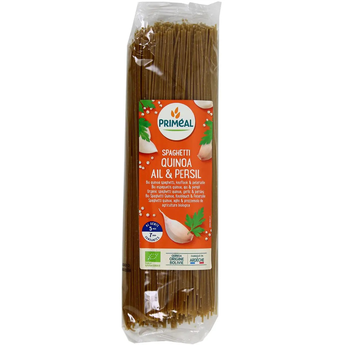 SPAGUETTI QUINOA AJO PEREJIL 500gr