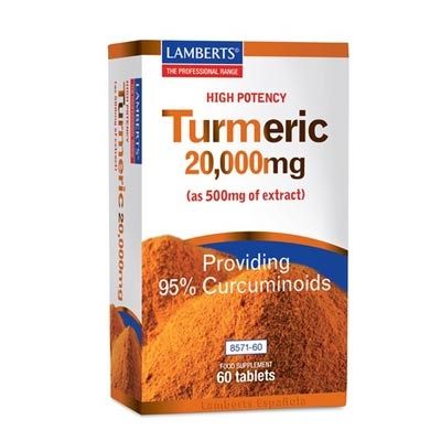 TURMERIC (CÚRCUMA)20000mg 60tabletas