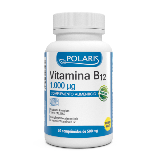 VITAMINA B-12 500mg 60comprimidos
