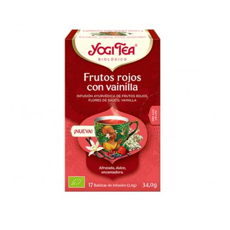 YOGI FRUTOS ROJOS/VAINILLA 17bolsitas