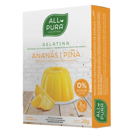 GELATINA ZERO PIÑA 28gr
