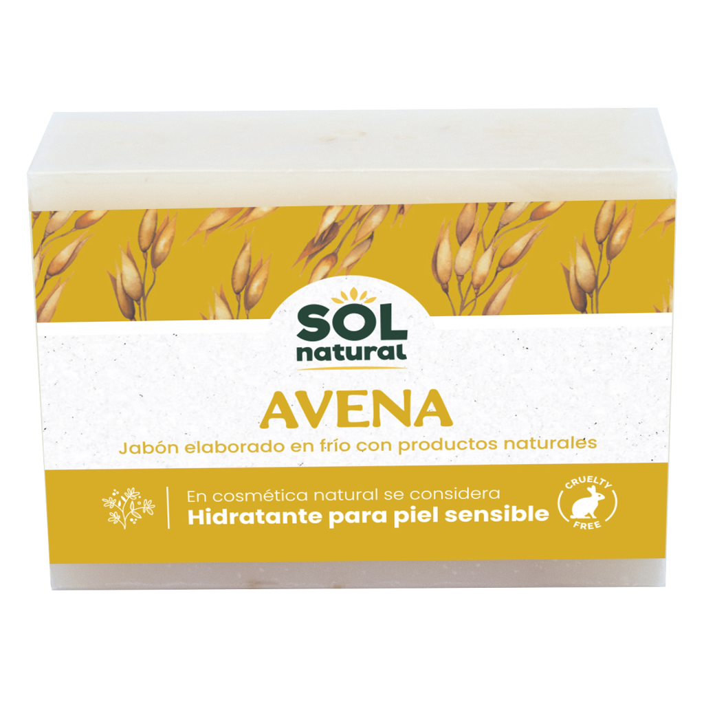 JABÓN NATURAL AVENA 100gr