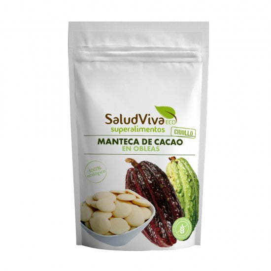MANTECA DE CACAO OBLEAS BIO 100gr