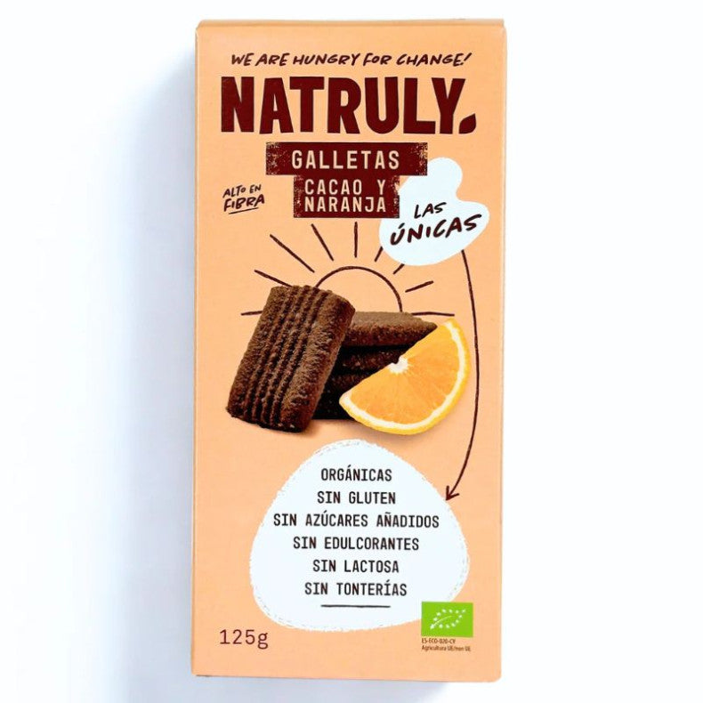 GALLETAS CACAO NARANJA 125gr