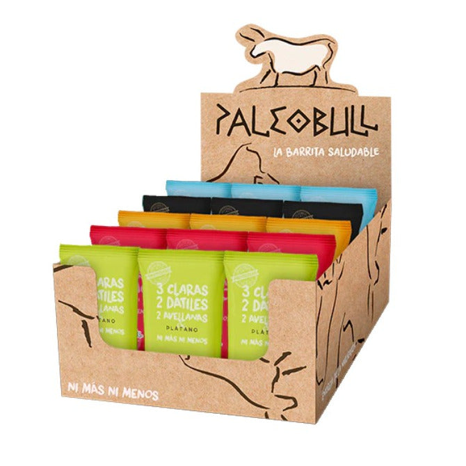 BARRITAS ENERGÉTICAS PALEOBULL SABORES 55gr