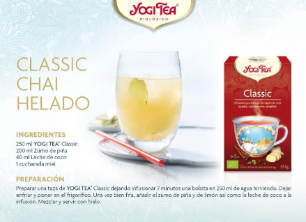 Yogi tea classic con piña