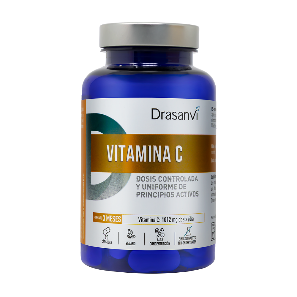 VITAMINA C 1000mg NUTRABASICS 90cápsulas