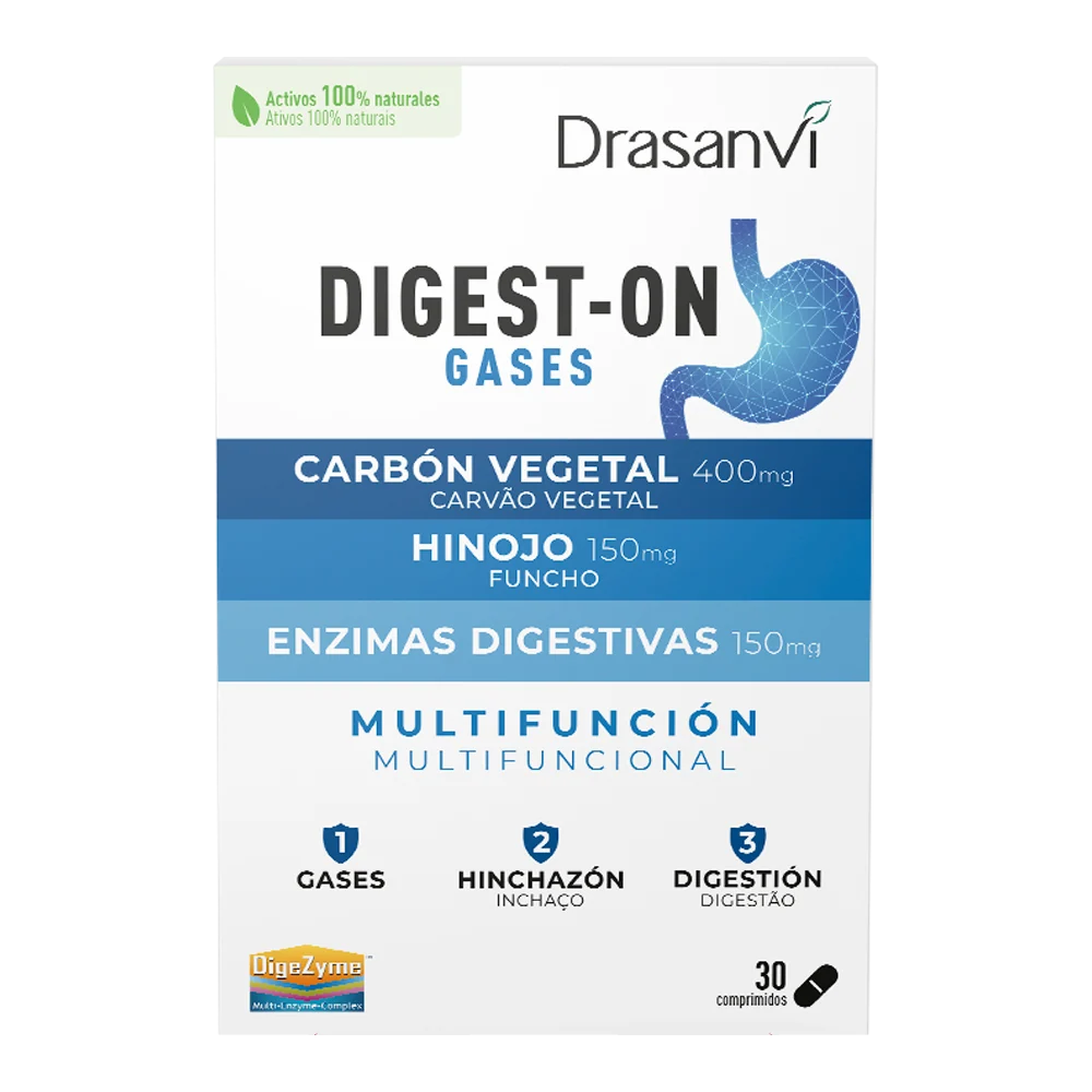 DIGEST ON GASES 30comprimidos