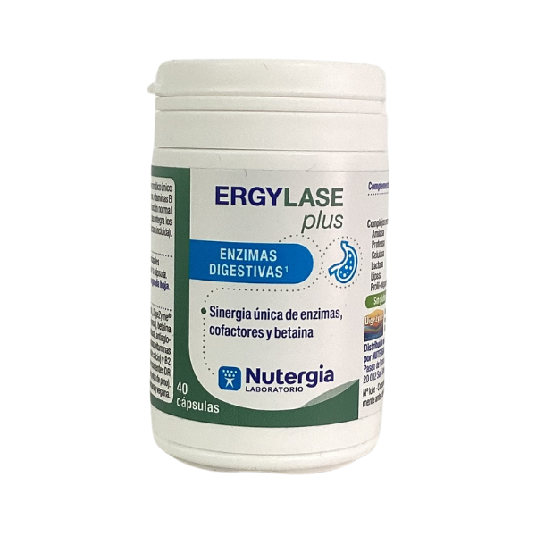 ERGYLASE PLUS BOTE 40cápsulas