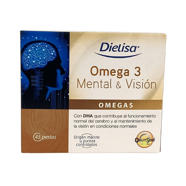 OMEGA 3 MENTAL & VISIÓN 45perlas